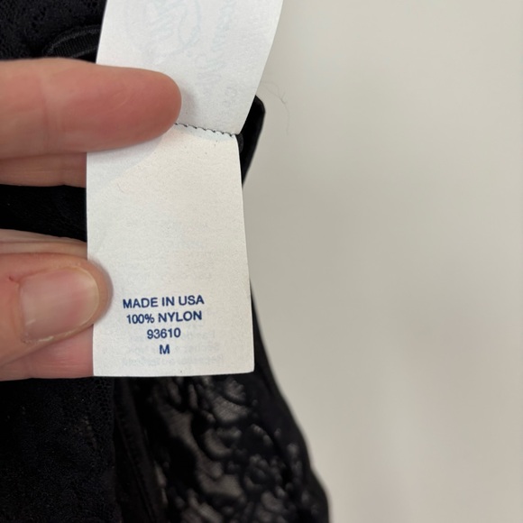 Undercover Wear Black Lace Bodysuit Size M - Picture 3 of 9